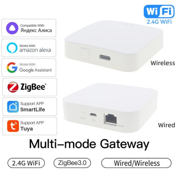 智能WIFI,蓝牙，Zigbee,Mesh多模网关